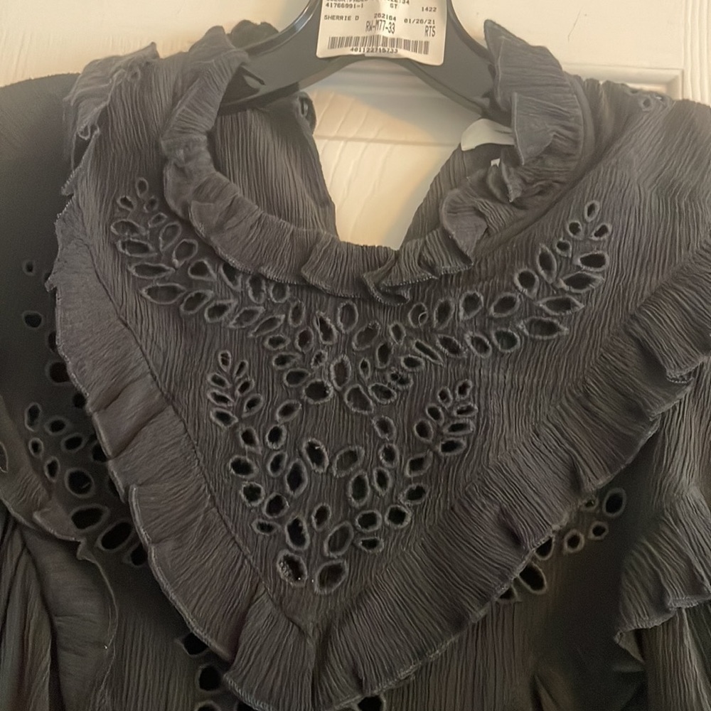 Isabel Marant flowy navy‎ dress size 34 - Picture 5 of 7